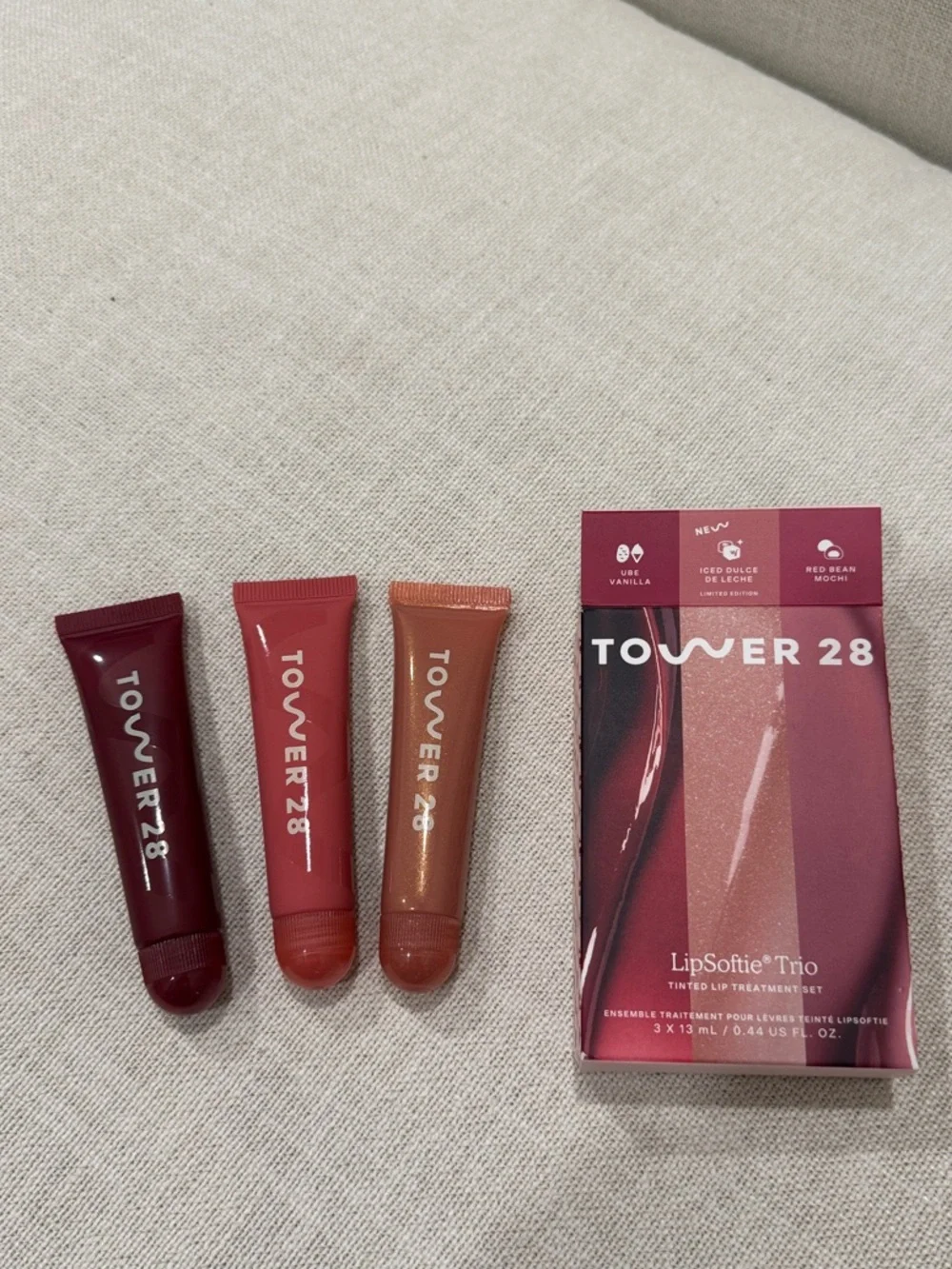 Tower 28 LipSoftie Trio Tinted Lip Treatment Set
